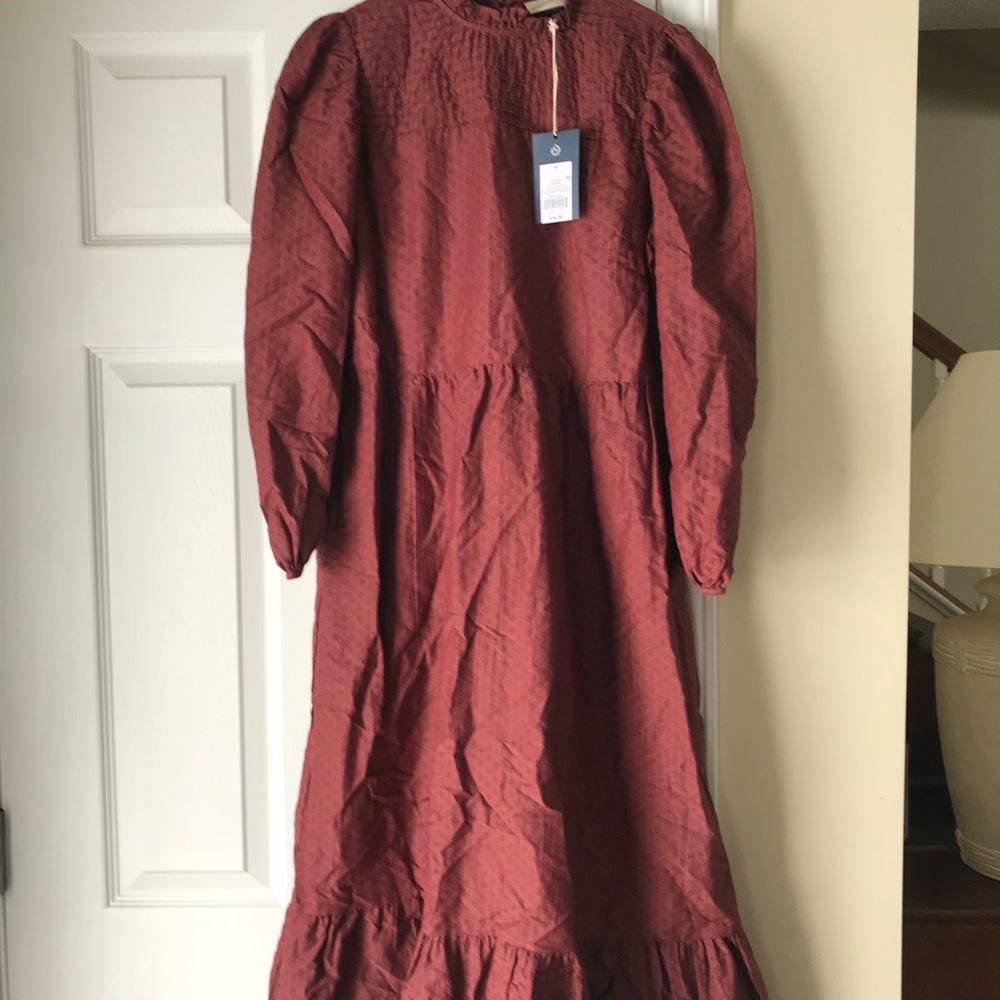 NEW Midi Long Sleeve Dress